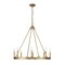 Z-Lite Barclay 8 Light Chandelier, Olde Brass 482R-8OBR - alternate 2